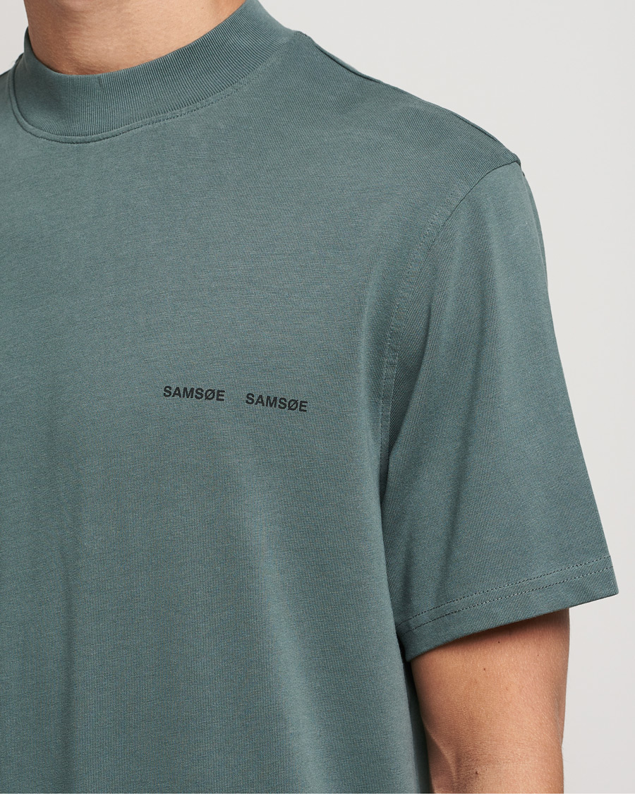 Men | T-Shirts | Samsøe Samsøe | Samsøe & Samsøe Norsbro T-shirt Balsam Green