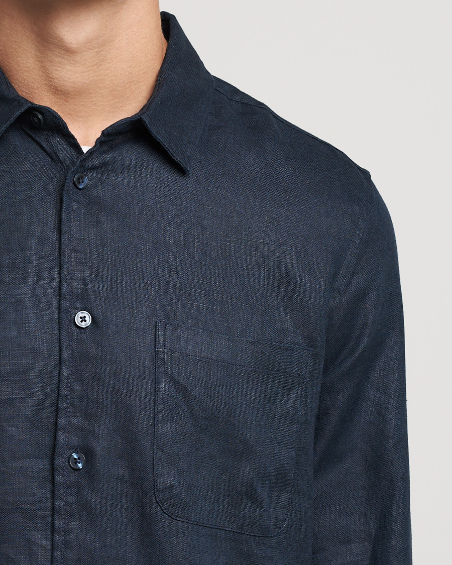 Men | Shirts | Samsøe Samsøe | Samsøe & Samsøe Liam Linen Shirt Salute