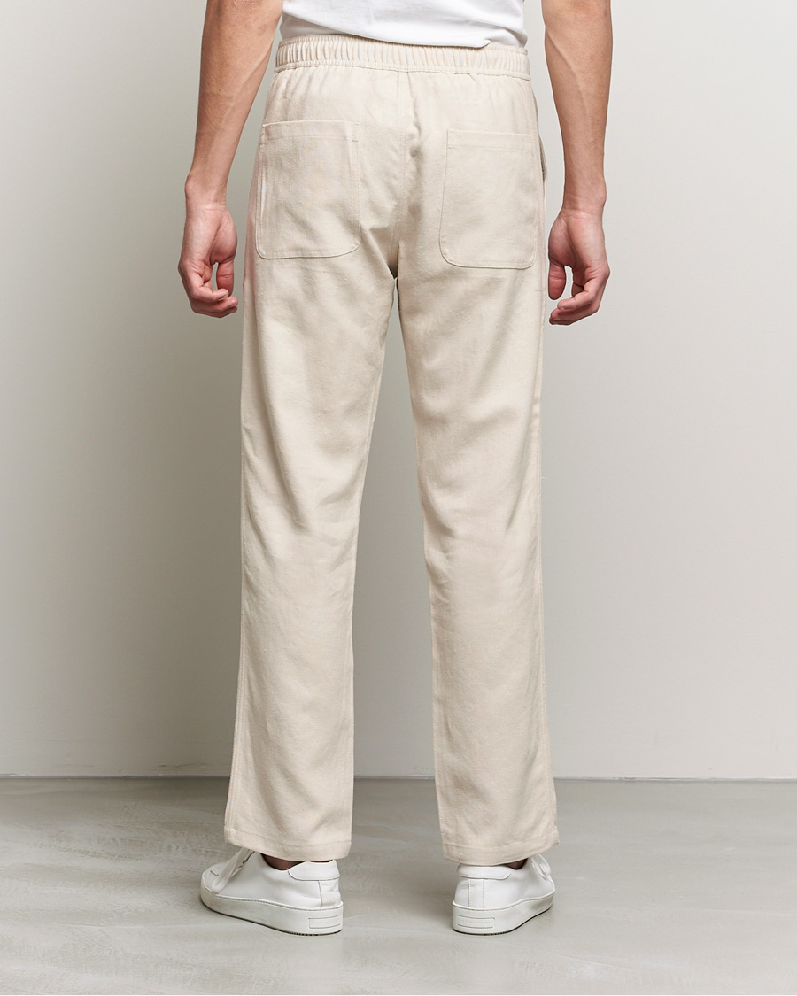 Men | Trousers | Samsøe Samsøe | Samsøe & Samsøe Jabaria Organic Cotton Trousers Oatmeal