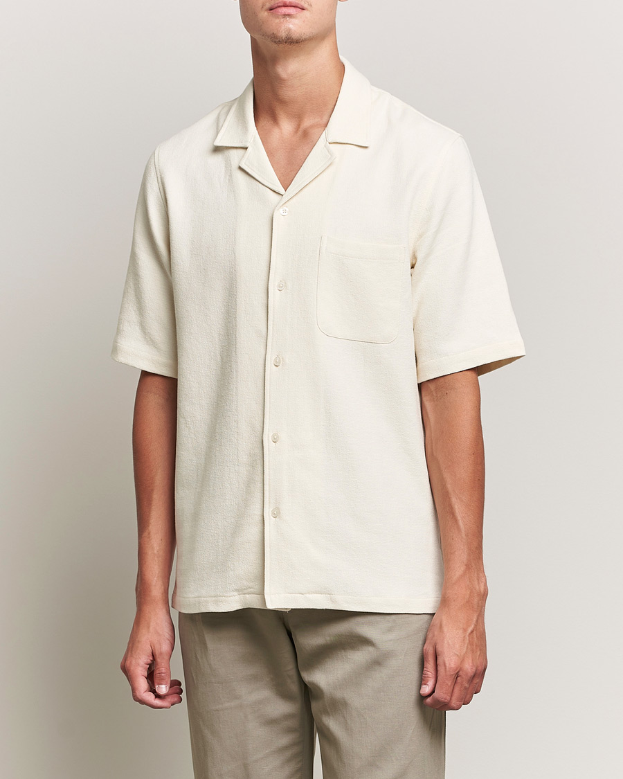 Men | Shirts | Samsøe Samsøe | Samsøe & Samsøe Oscar Af Shirt Cream