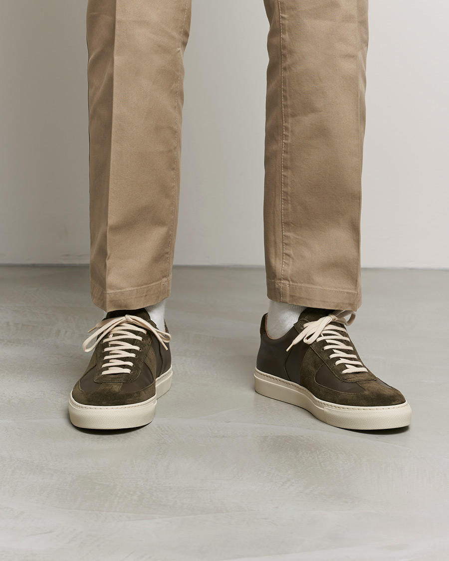 Men | Sweyd 0662 Calf/Suede Sneakers Moss | Sweyd | 0662 Calf/Suede Sneakers Moss