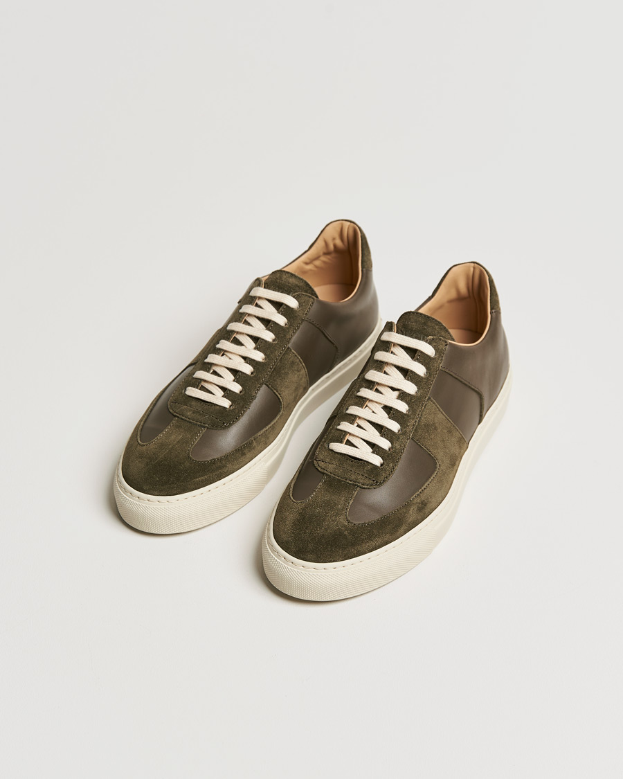 Men | Sweyd 0662 Calf/Suede Sneakers Moss | Sweyd | 0662 Calf/Suede Sneakers Moss