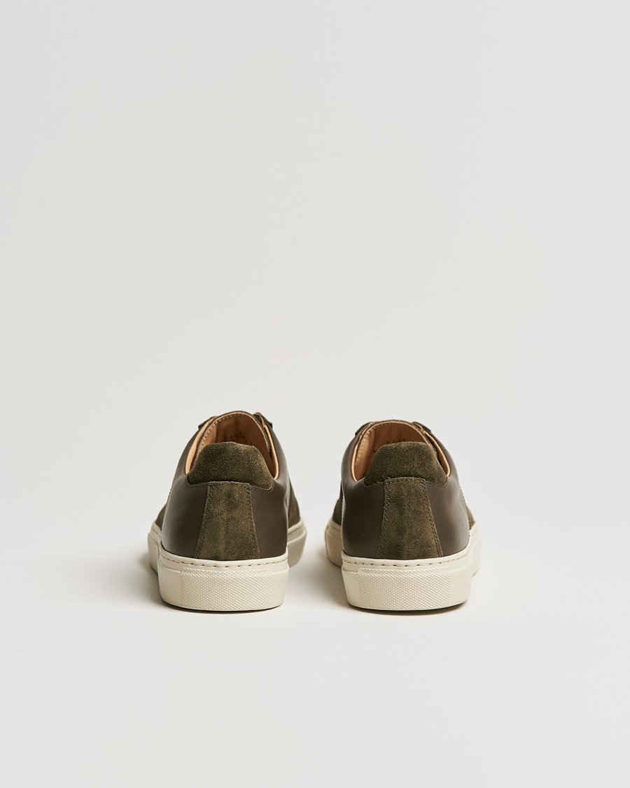 Men | Sweyd 0662 Calf/Suede Sneakers Moss | Sweyd | 0662 Calf/Suede Sneakers Moss