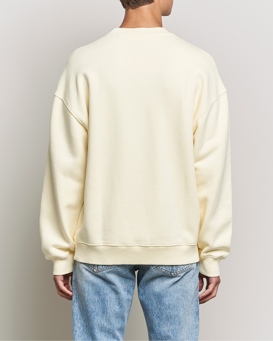 Men | Sweaters & Knitwear | Axel Arigato | Primary Sweatshirt Pale Yellow