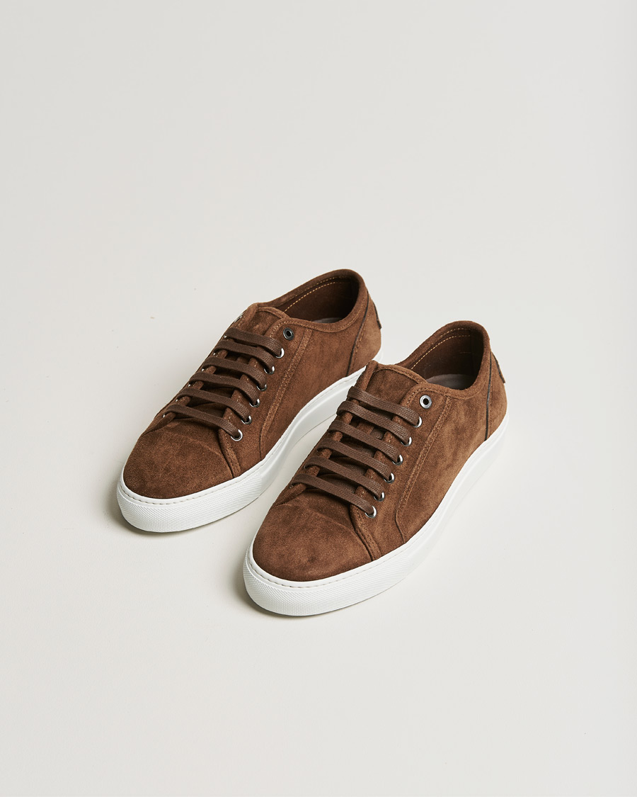 Men | Brioni Casetta Suede Sneakers Brown | Brioni | Casetta Suede Sneakers Brown