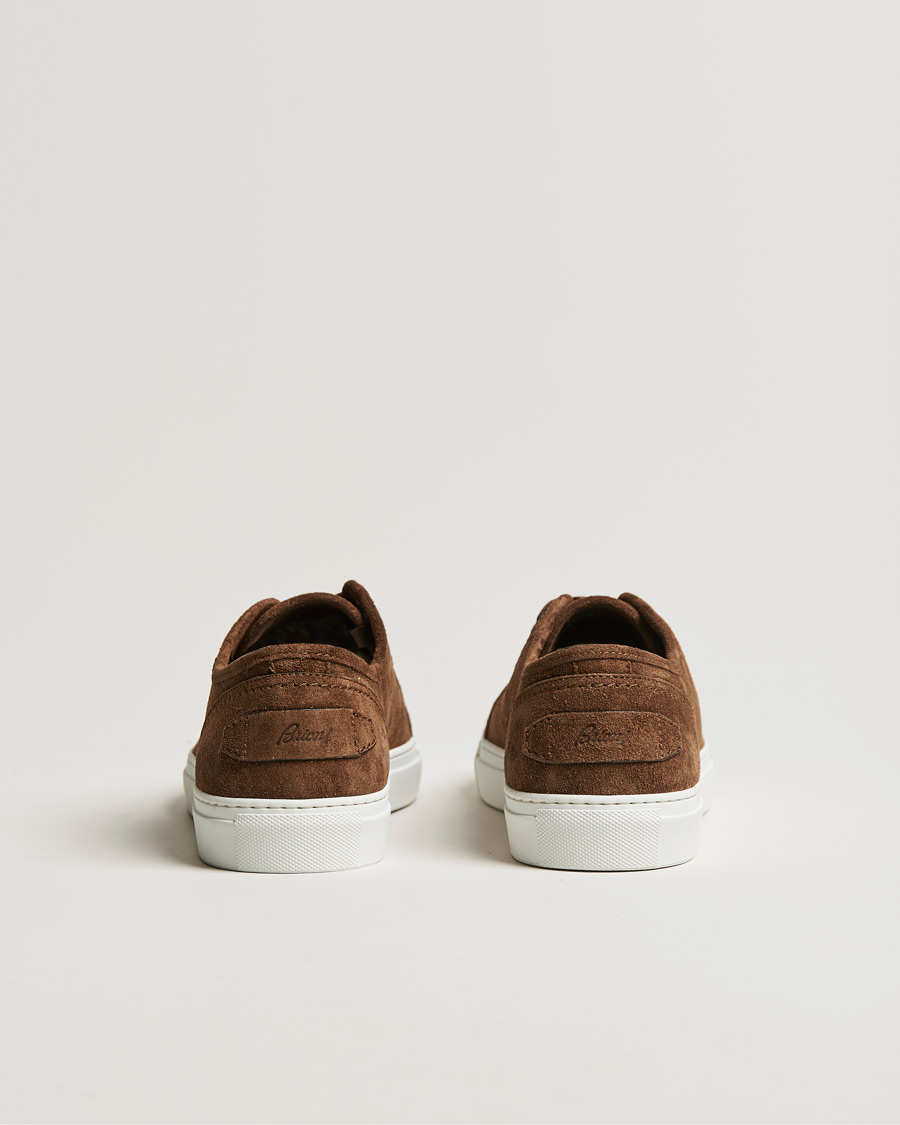 Men | Brioni Casetta Suede Sneakers Brown | Brioni | Casetta Suede Sneakers Brown