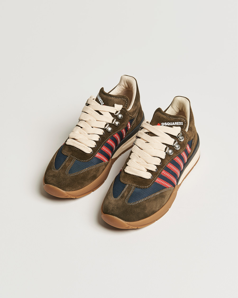 Men | Dsquared2 Legend Sneakers Brown/Red | Dsquared2 | Legend Sneakers Brown/Red