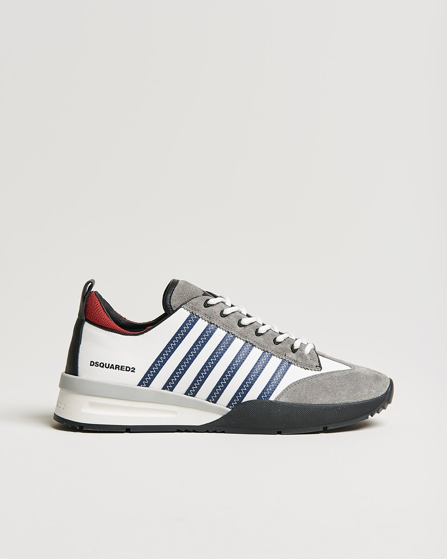 Men | Dsquared2 Legend Sneakers White/Blue | Dsquared2 | Legend Sneakers White/Blue