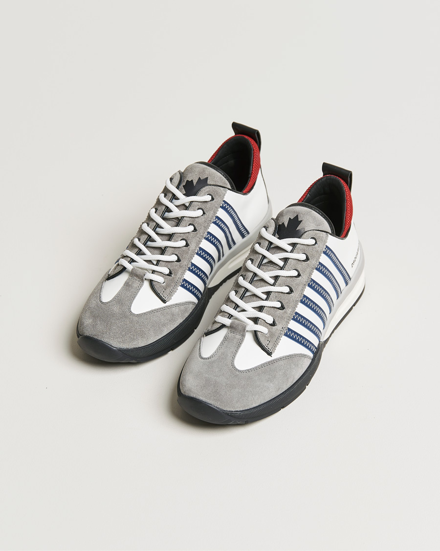 Men | Dsquared2 Legend Sneakers White/Blue | Dsquared2 | Legend Sneakers White/Blue