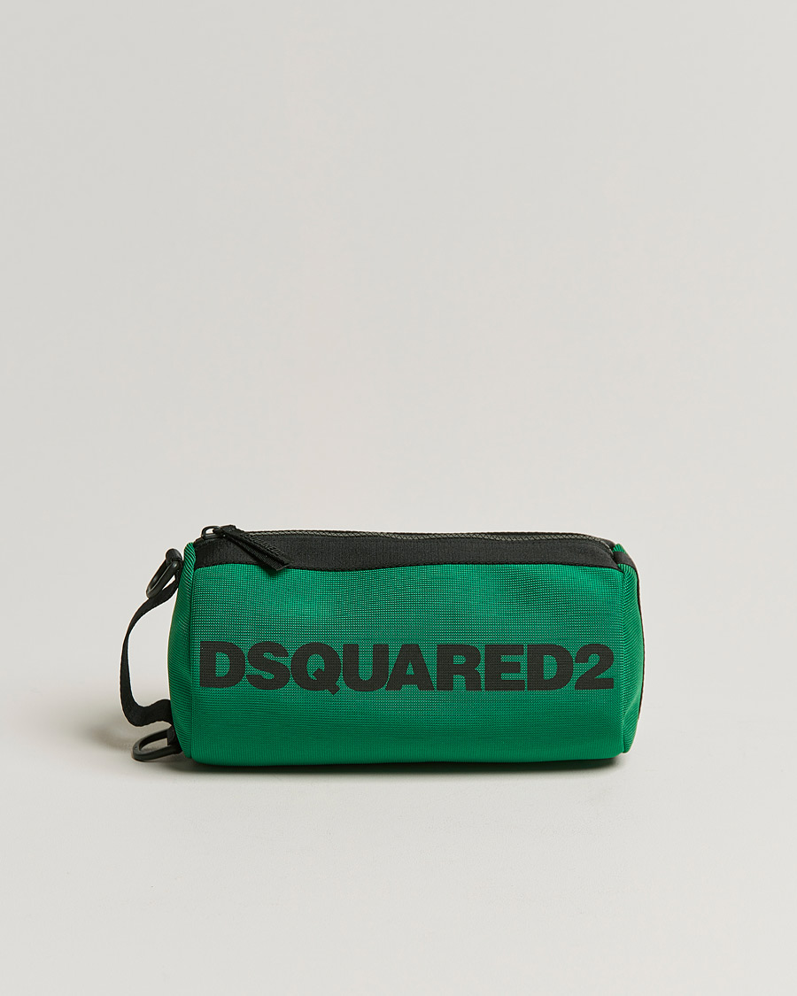 Men | Dsquared2 Nylon Beauty Case Green | Dsquared2 | Nylon Beauty Case Green