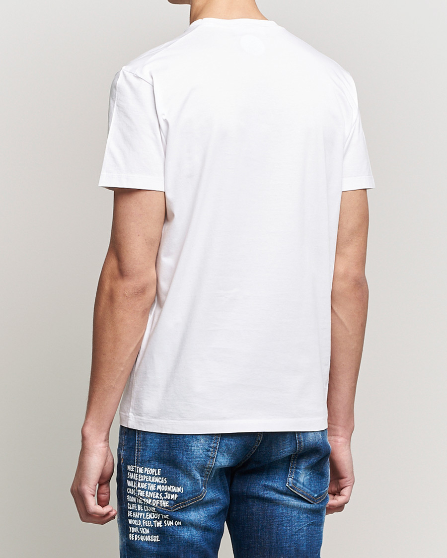 Men | T-Shirts | Dsquared2 | Icon Ciro Tee White