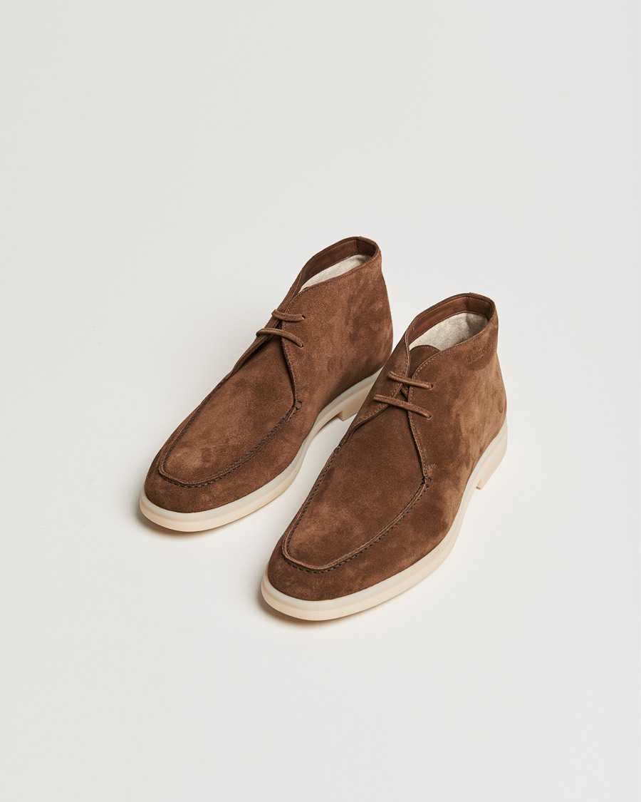 Men | Church's Cashmere Lined Chukka Boots Brown | Church's | Cashmere Lined Chukka Boots Brown