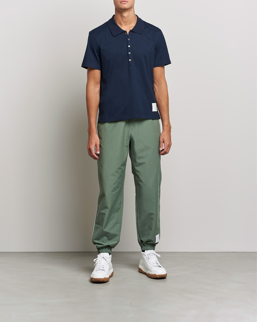 Men | Trousers | Thom Browne | Ripstop Track Pants Dark Green