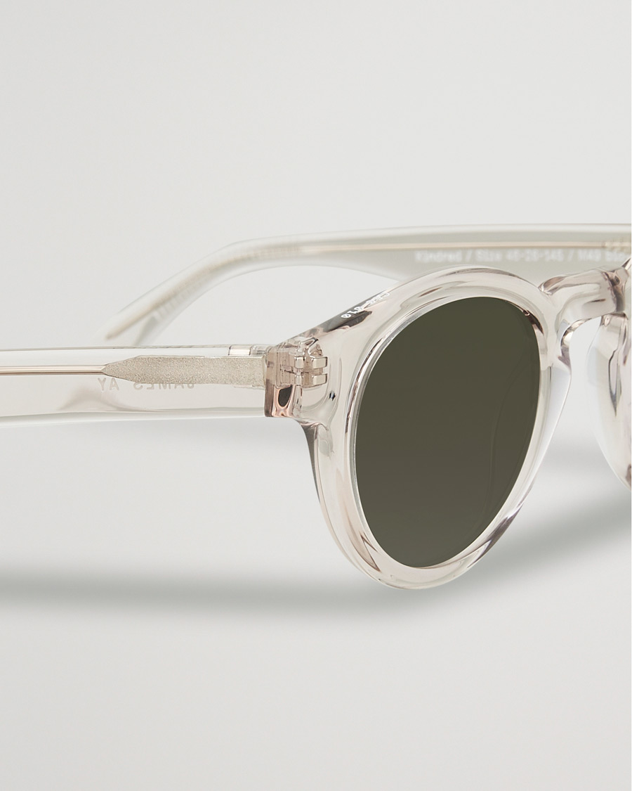 Men | James Ay Kindred Sunglasses Transparent Sand | James Ay | Kindred Sunglasses Transparent Sand