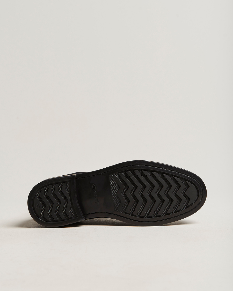 Men | GANT Brookly Suede Chelsea Boot Black | GANT | Brookly Suede Chelsea Boot Black