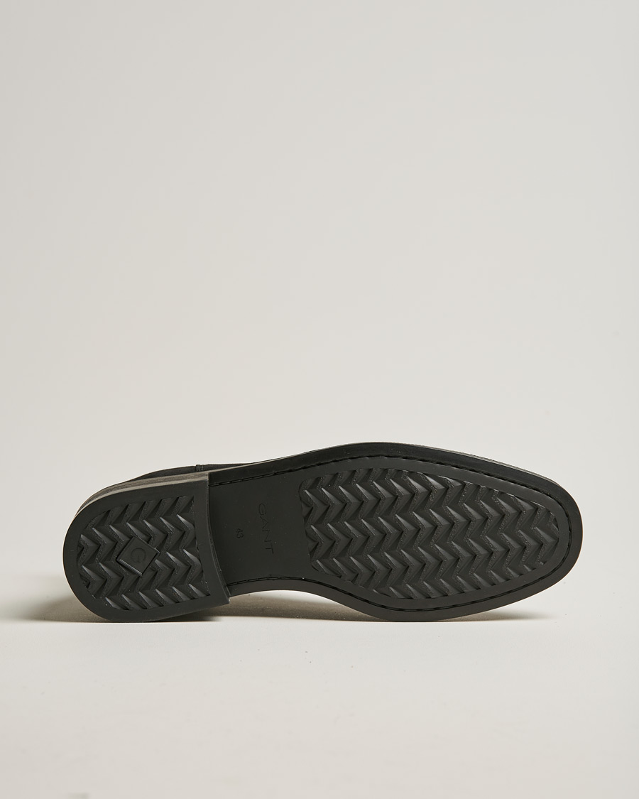 Men | GANT Brockwill Suede Chelsea Boot Black | GANT | Brockwill Suede Chelsea Boot Black