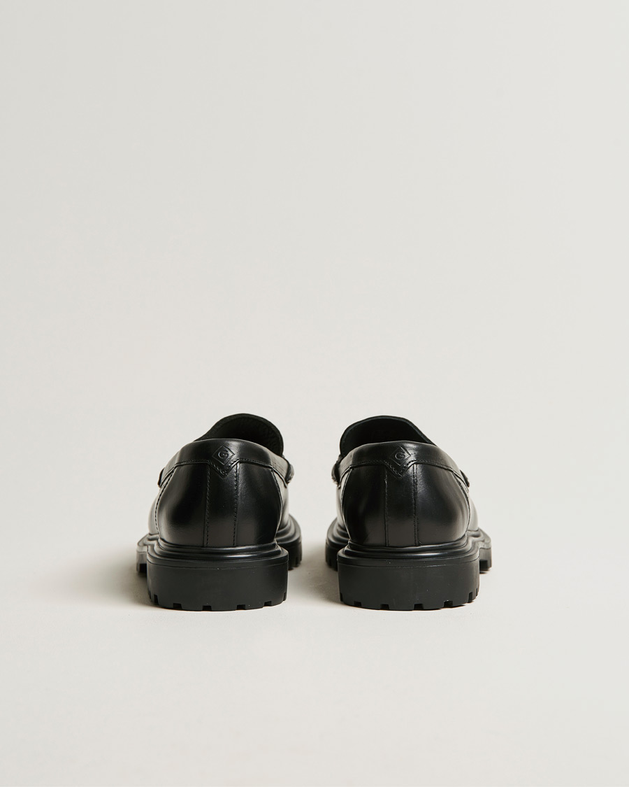 Men | GANT Jackmote Leather Horsebit Loafer Black | GANT | Jackmote Leather Horsebit Loafer Black