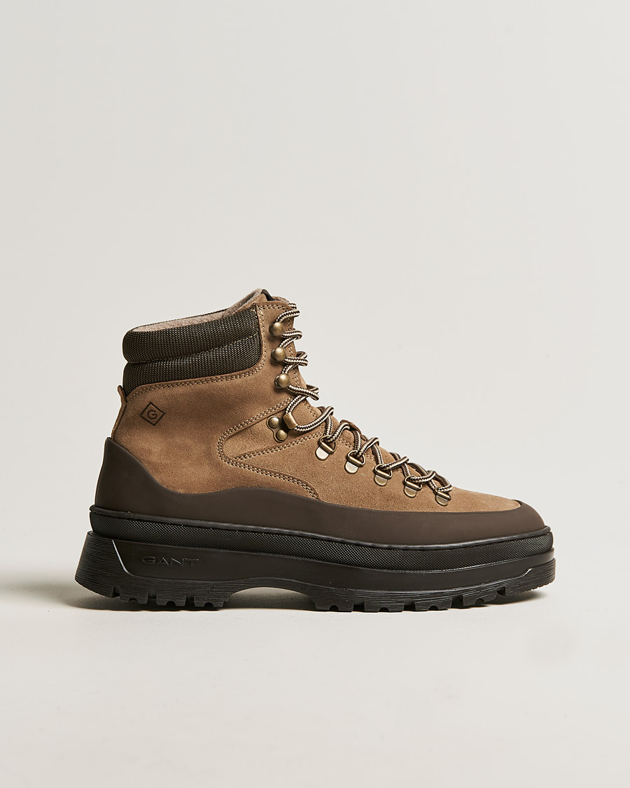 Men | GANT St Grip Mid Lace Boot Taupe | GANT | St Grip Mid Lace Boot Taupe