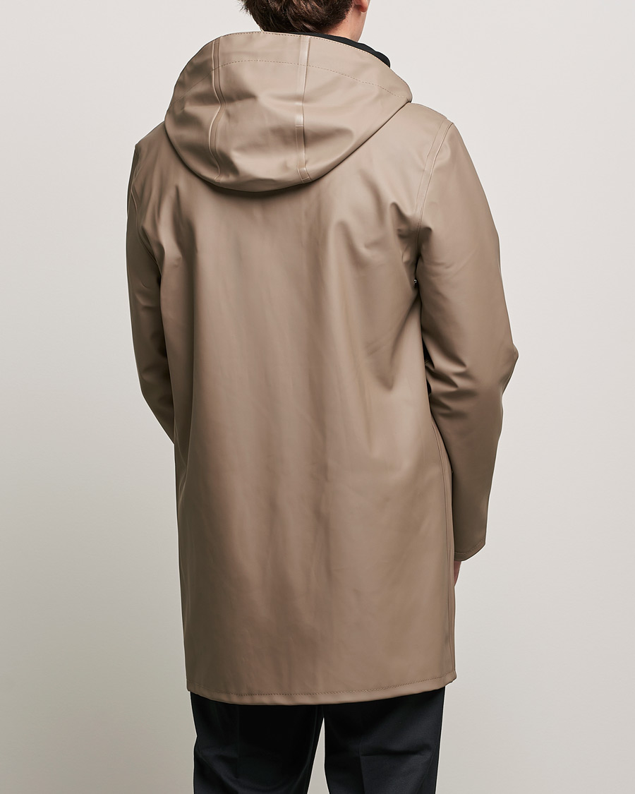 Men | Coats & Jackets | Stutterheim | Stockholm Raincoat Mole Brown