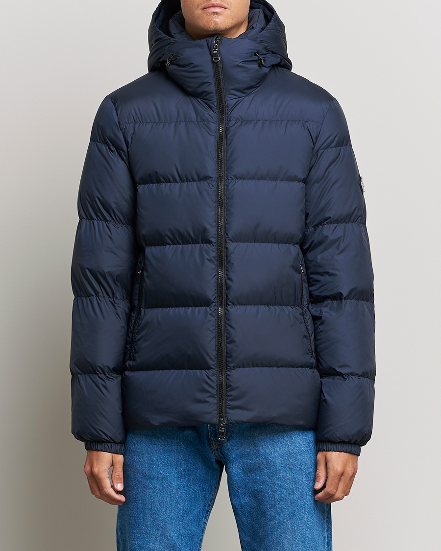 Men | Coats & Jackets | J.Lindeberg | Barrel Down Jacket Navy
