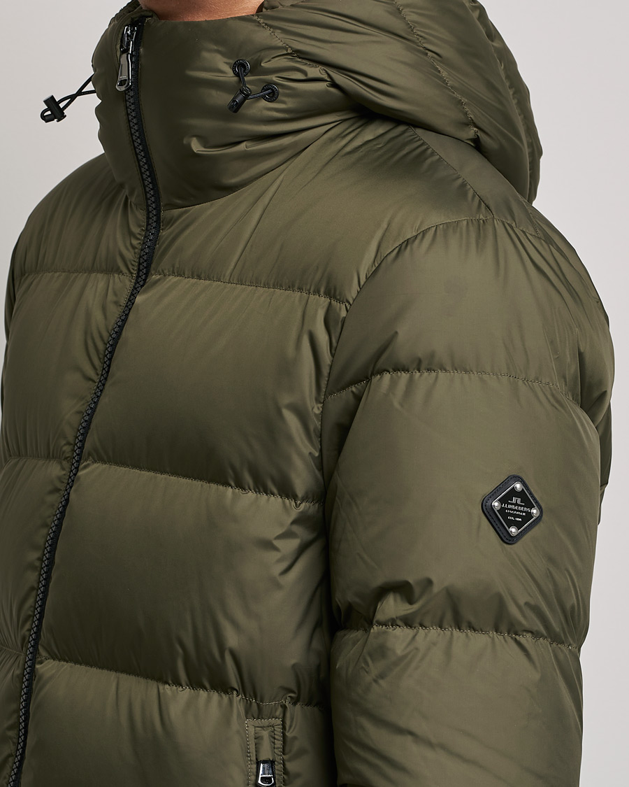 Men | Coats & Jackets | J.Lindeberg | Barrel Down Jacket Forest Green