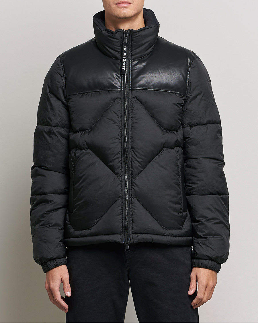 Men | Coats & Jackets | J.Lindeberg | Lambray Puffer Jacket Black