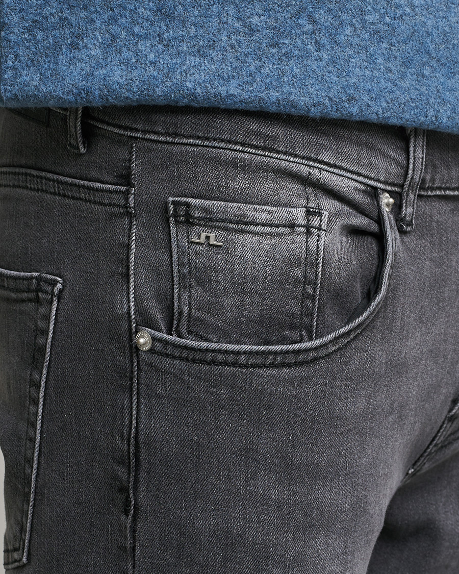 Men | Jeans | J.Lindeberg | Jay Slate Stretched Washed Jeans Grantie