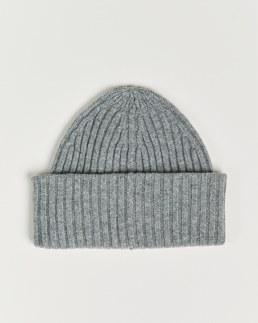 Men | J.Lindeberg Jive Wool Beanie Grey Melange | J.Lindeberg | Jive Wool Beanie Grey Melange
