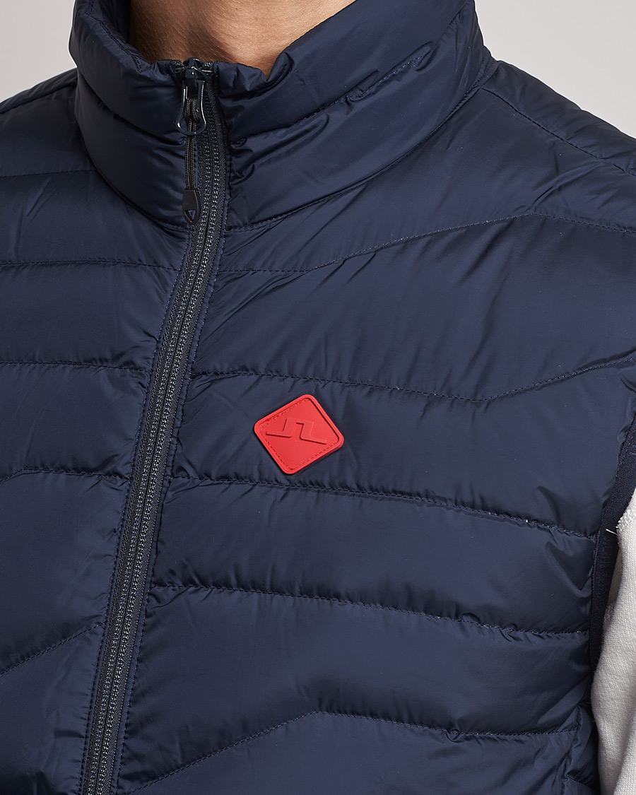 Men | Coats & Jackets | J.Lindeberg | Cliff Light Down Vest Navy