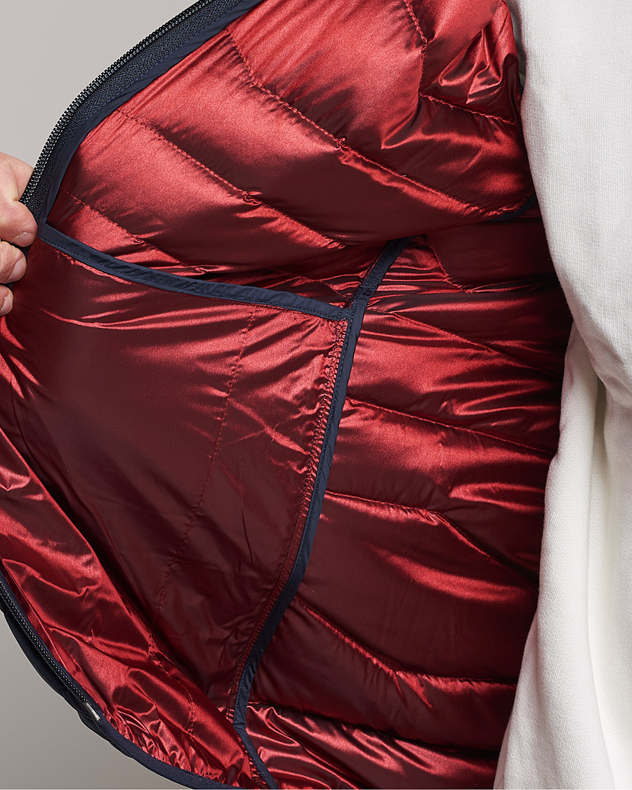 Men | Coats & Jackets | J.Lindeberg | Cliff Light Down Vest Navy