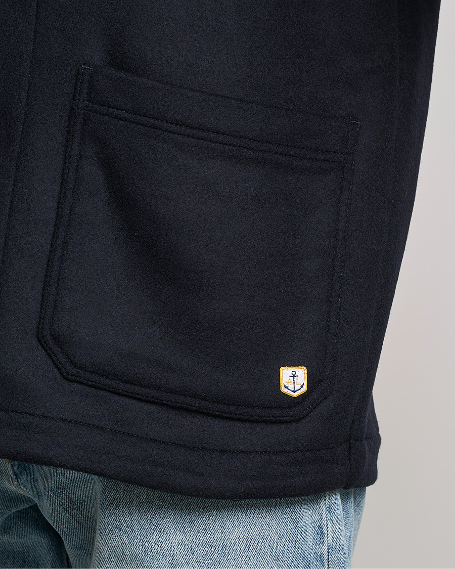 Men | Coats & Jackets | Armor-lux | Veste Heriagte Wool Jacket Navy