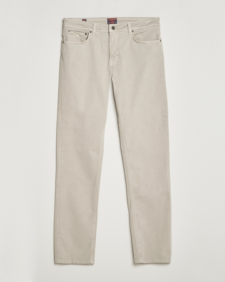 Men | Trousers | Morris | James Brushed Chinos Khaki