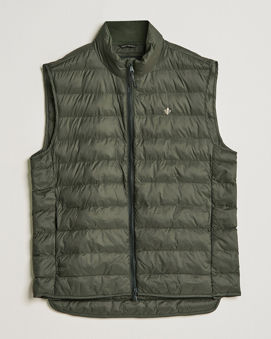 Men | Coats & Jackets | Morris | Norfolk Liner Vest Olive
