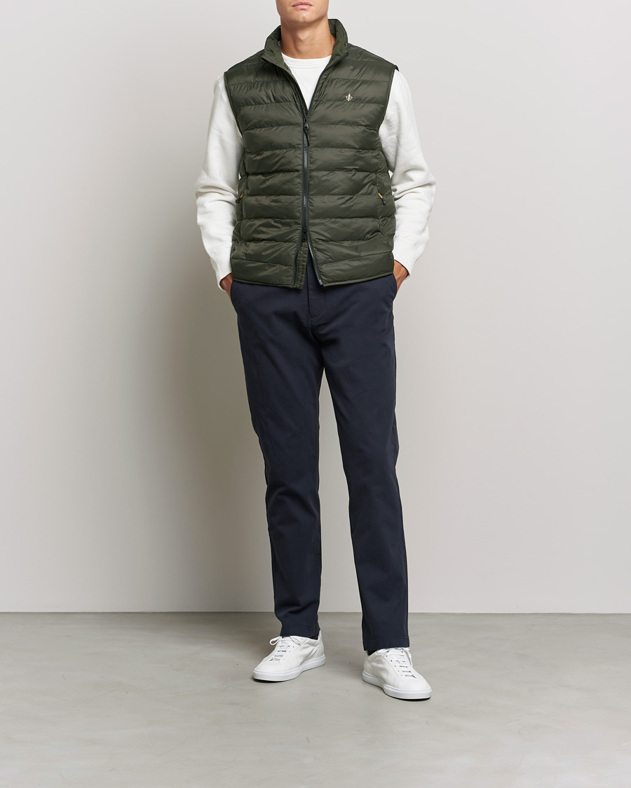 Men | Coats & Jackets | Morris | Norfolk Liner Vest Olive