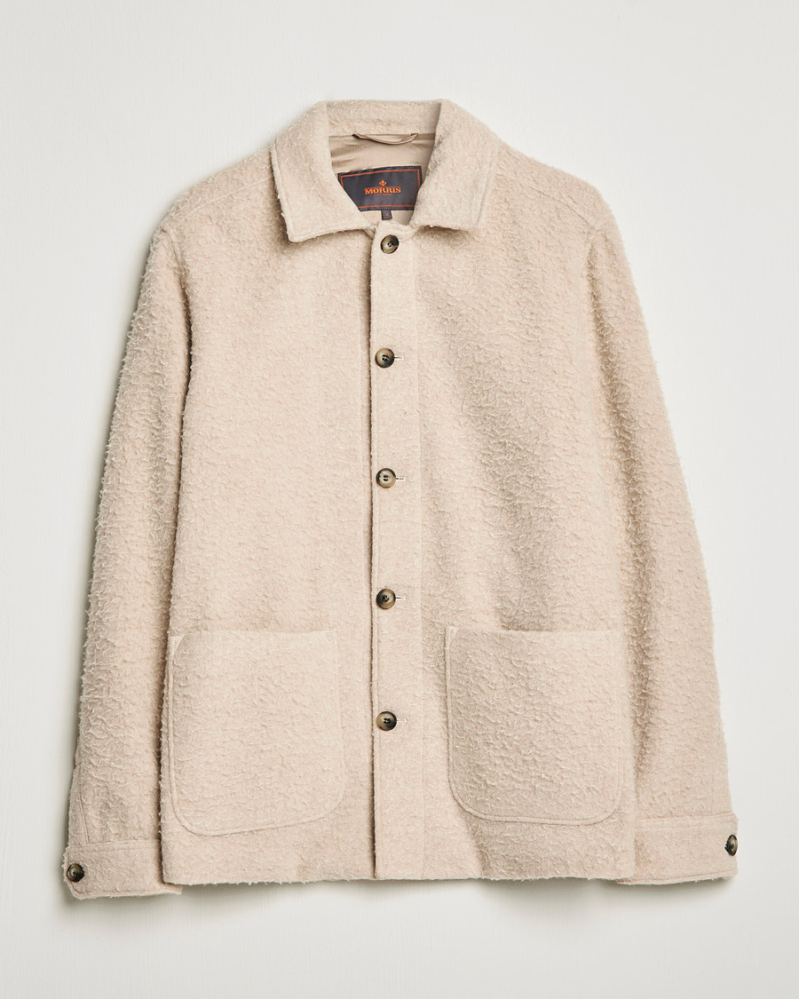 Men | Coats & Jackets | Morris | Shaggy Shirt Jacket Beige