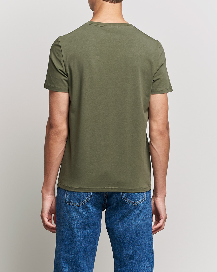 Men | T-Shirts | Morris | James Crew Neck T-shirt Olive