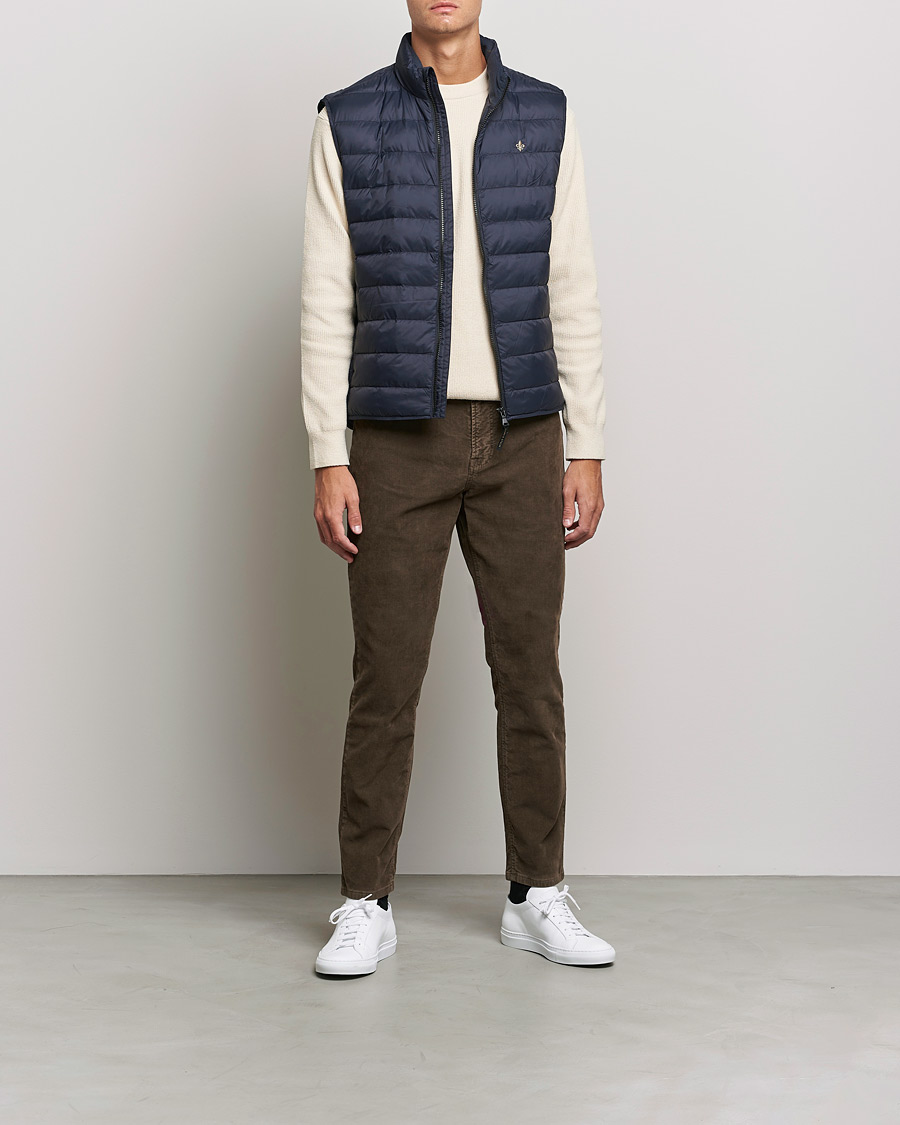 Men | Trousers | Morris | James Corduroy 5-Pocket Pants Dark Brown