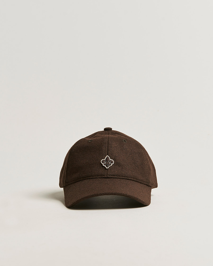Men | Morris Archie Flannel Felt Cap Brown | Morris | Archie Flannel Felt Cap Brown