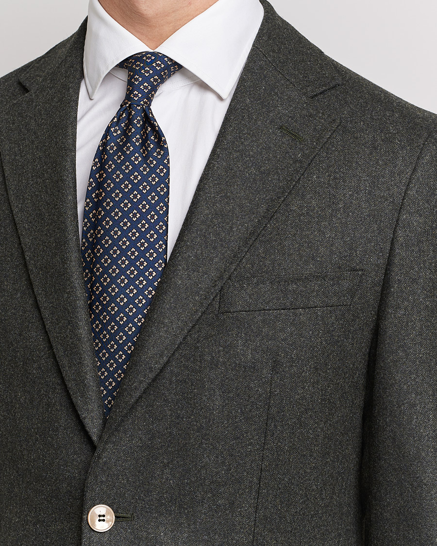 Men | Blazers | Morris Heritage | Keith Flannel Suit Blazer Green