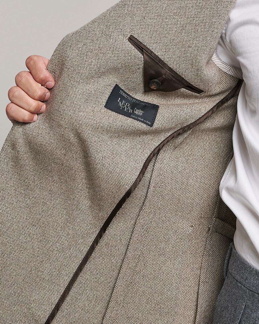 Men | Blazers | Morris Heritage | Mike Cashmere Blazer Khaki