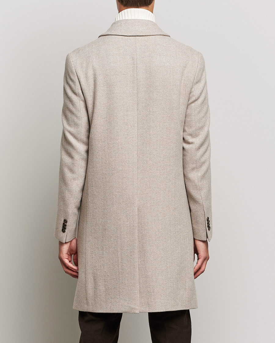 Men | Coats & Jackets | Morris Heritage | Heritage Wool Car Coat Khaki