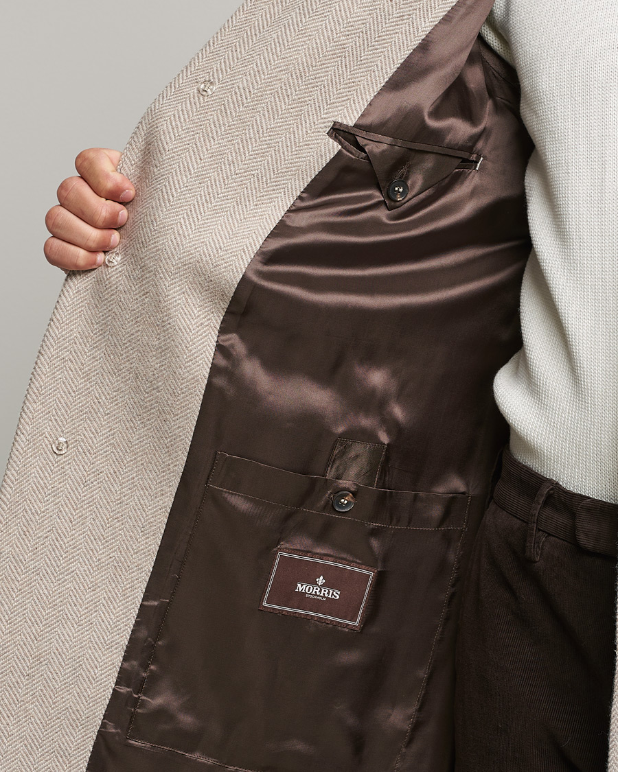 Men | Coats & Jackets | Morris Heritage | Heritage Wool Car Coat Khaki