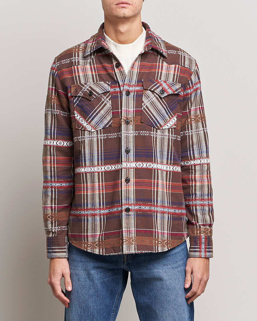 Men | Shirts | Morris | Walton Inca Overshirt Brown
