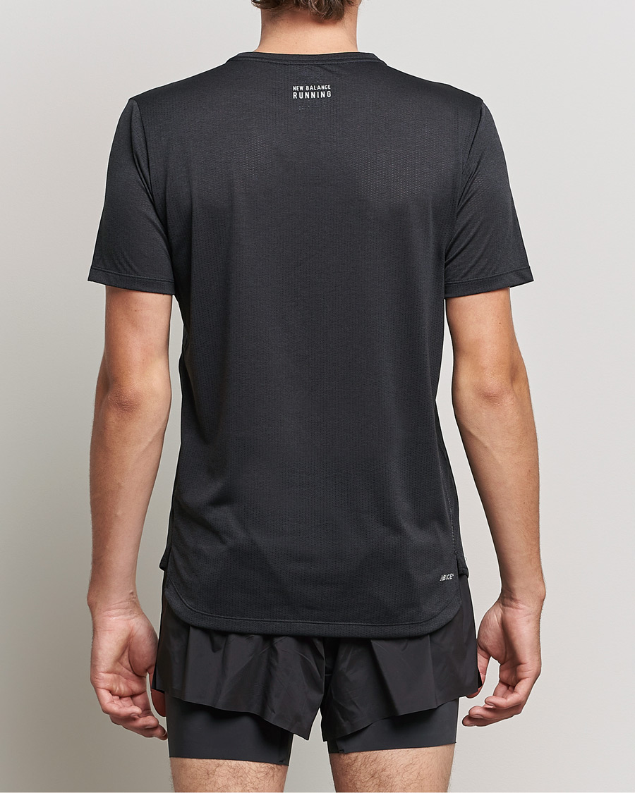 Men | T-Shirts | New Balance Running | Impact Run Short Sleeve T-Shirt Black