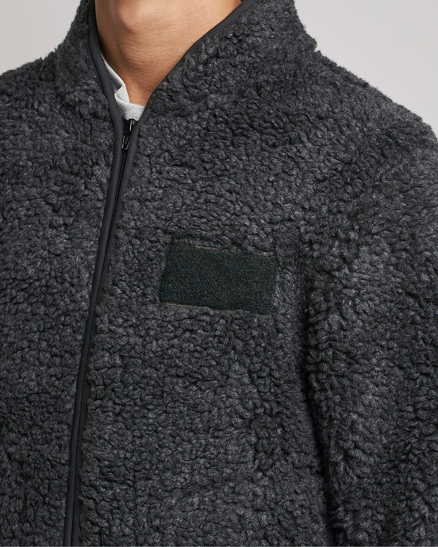 Men | Sweaters & Knitwear | NN07 | Morten Fleece Full Zip Dark Army
