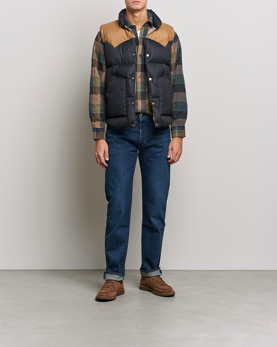 Men | Coats & Jackets | Nudie Jeans | Kirk Puffer Vest Navy