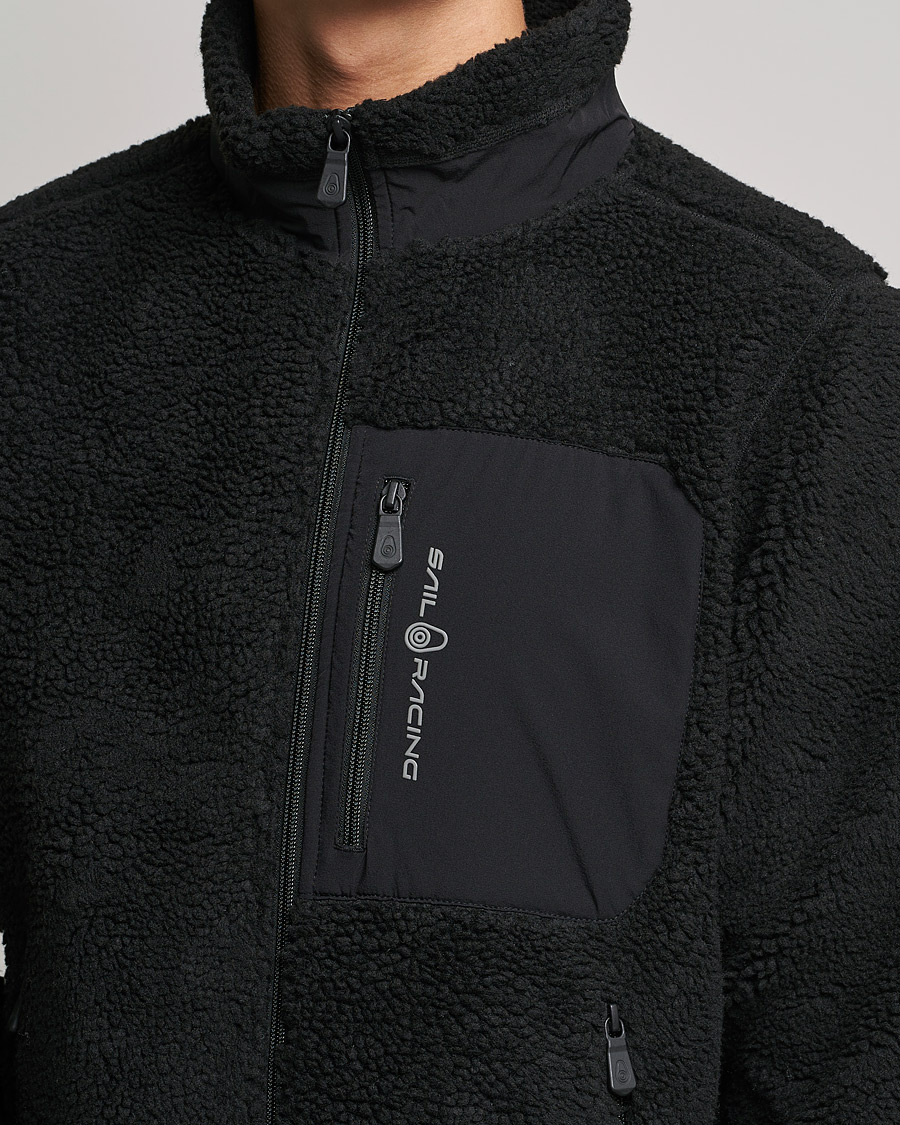 Men | Sweaters & Knitwear | Sail Racing | Bowman Pile Zip Jacket Carbon