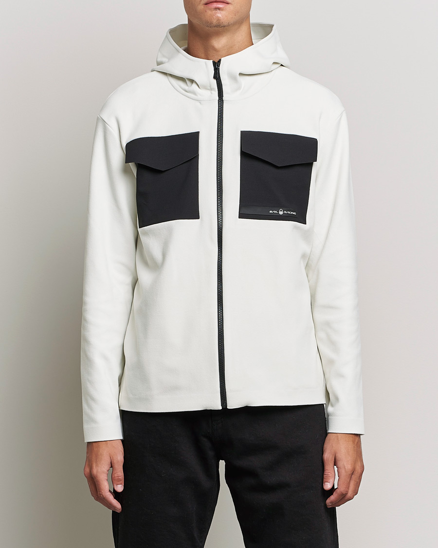 Men | Sweaters & Knitwear | Sail Racing | Race Edition Tech Hood Storm White