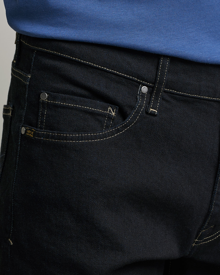 Men | Jeans | Tiger of Sweden | Pistolero Stretch Cotton Jeans Black Blue