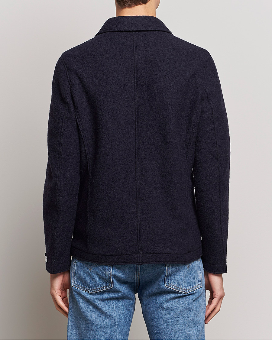 Men | Blazers | Tiger of Sweden | Gio Knitted Wool Blazer Light Ink